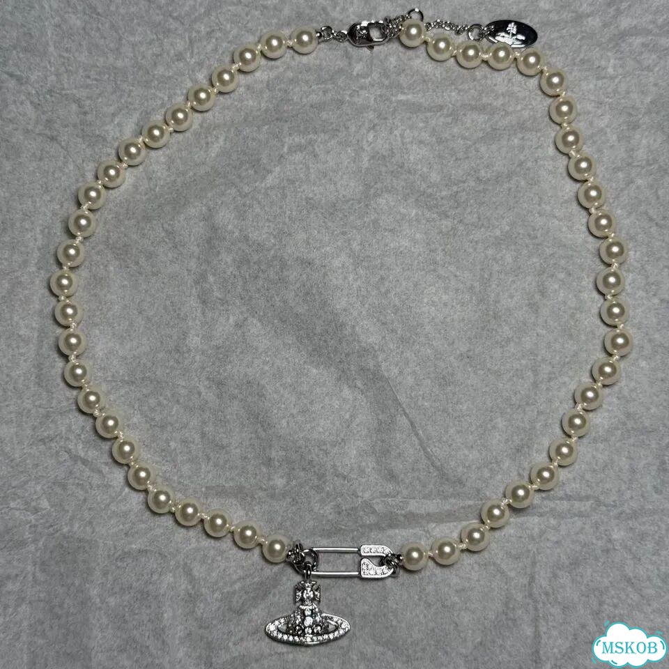 Vivienne Westwood Lucrece Pearl Necklace Подвеска фото 1