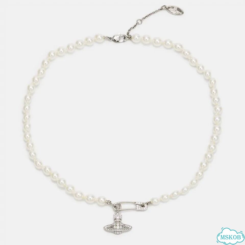 Vivienne Westwood Lucrece Pearl Necklace Подвеска фото 2