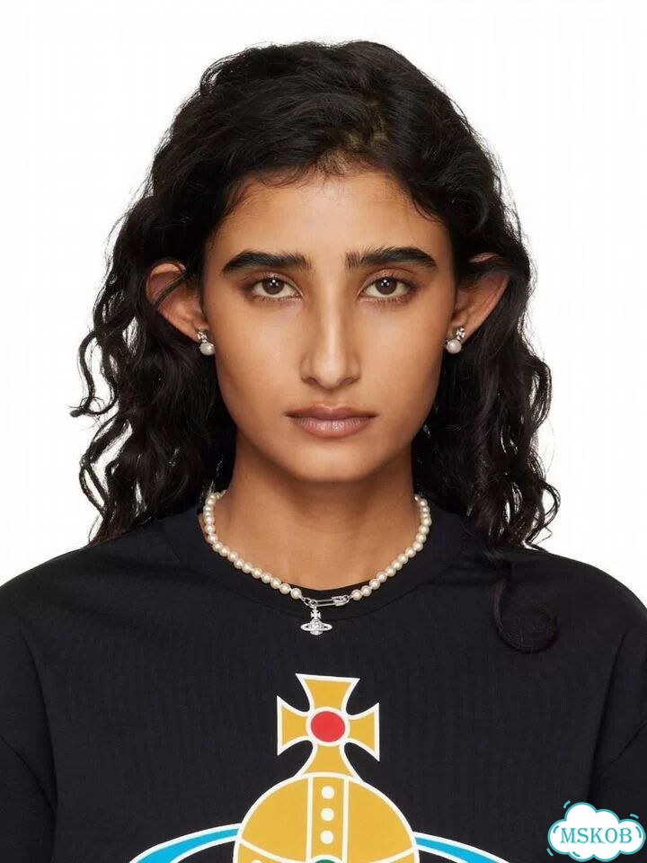 Vivienne Westwood Lucrece Pearl Necklace Подвеска фото 7