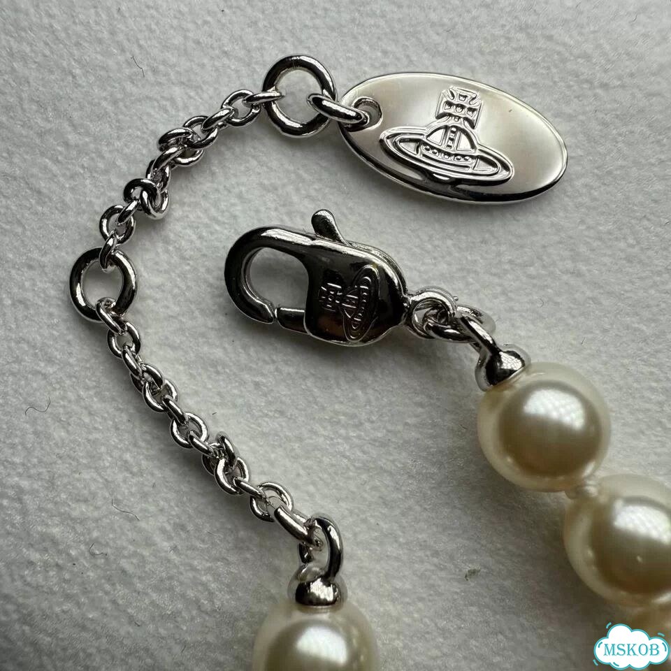 Vivienne Westwood Lucrece Pearl Necklace Подвеска фото 8
