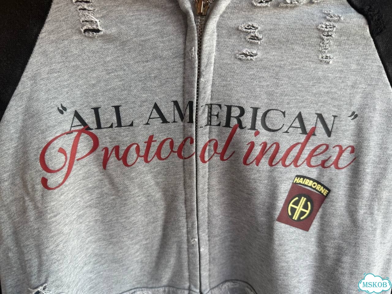 Зип худи Protocol Index All American фото 4