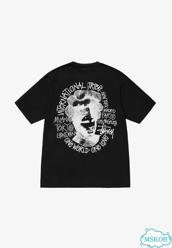 Футболка Stussy Camelot Pig. Dyed Tee Black фото 1