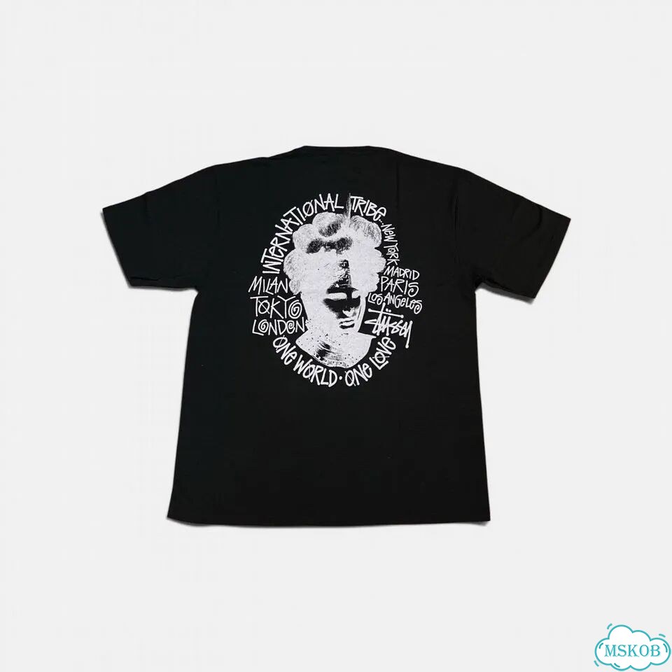 Футболка Stussy Camelot Pig. Dyed Tee Black фото 4