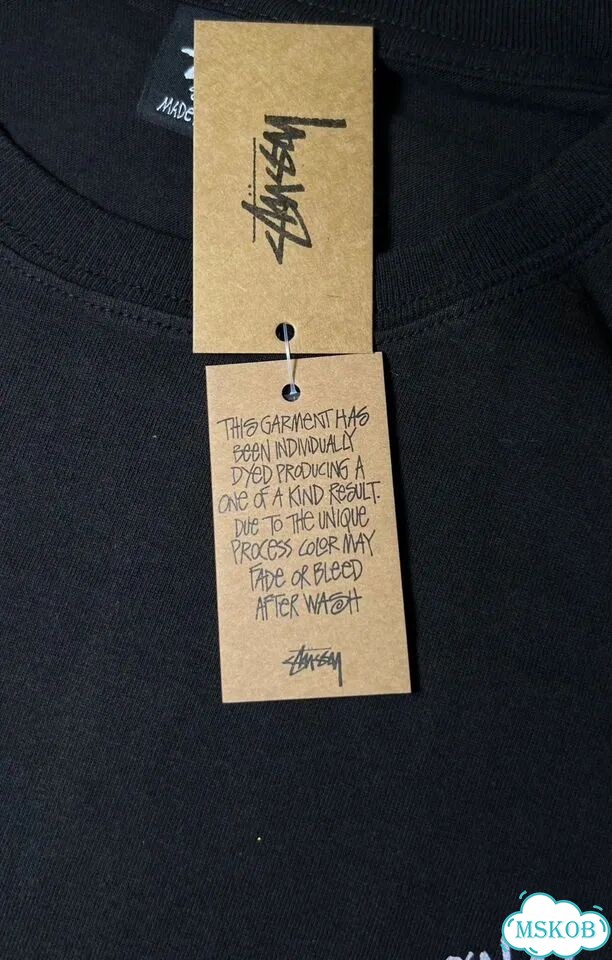Футболка Stussy Camelot Pig. Dyed Tee Black фото 6
