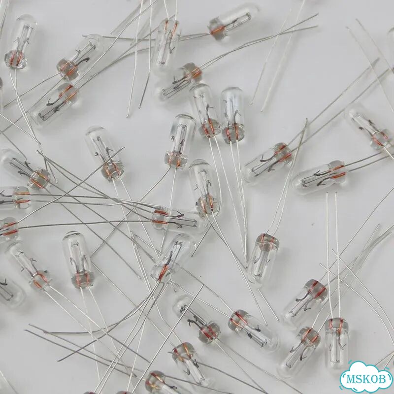 Auforalter мини лампочки накаливания Эдисон 25 шт 3 мм 6 В 9 В 12 В 24 В 3MM 25Pcs, 12V фото 5