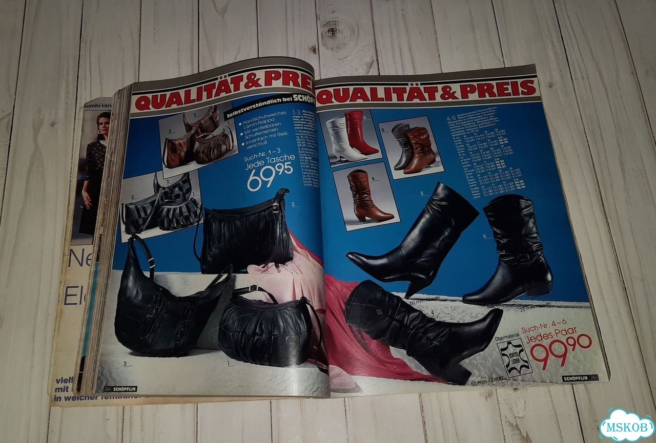 Немецкий каталог Schopflin 1988/89 фото 4