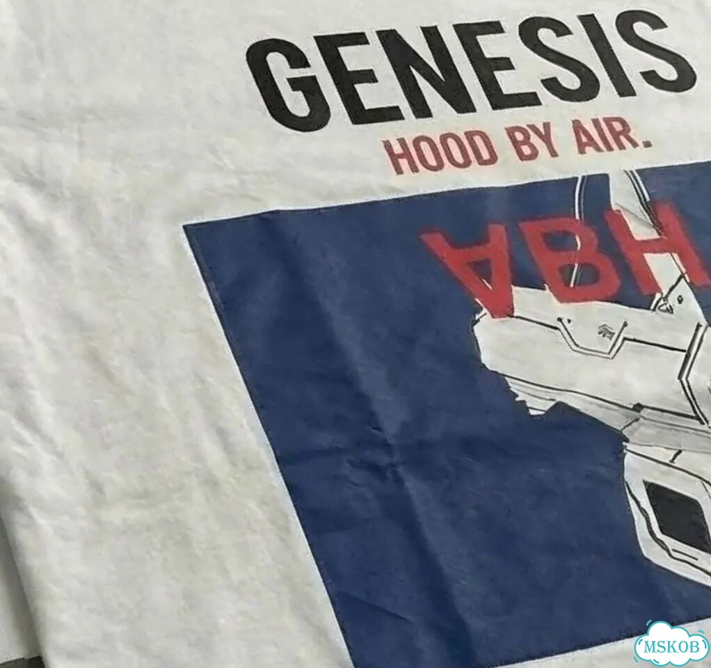 Футболка hood by air Genesis system (2010г.) фото 4