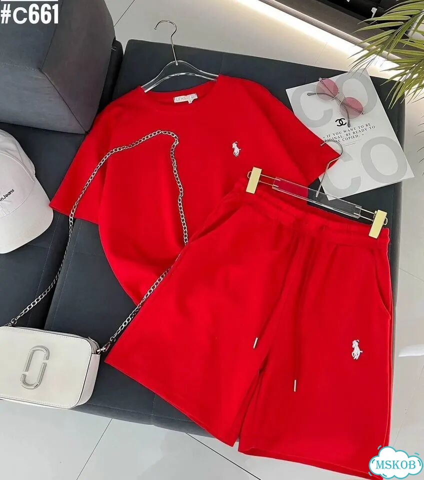 Костюм двойка polo с шортами фото 2