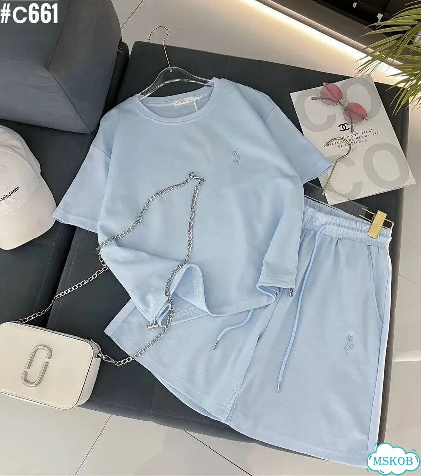 Костюм двойка polo с шортами фото 4