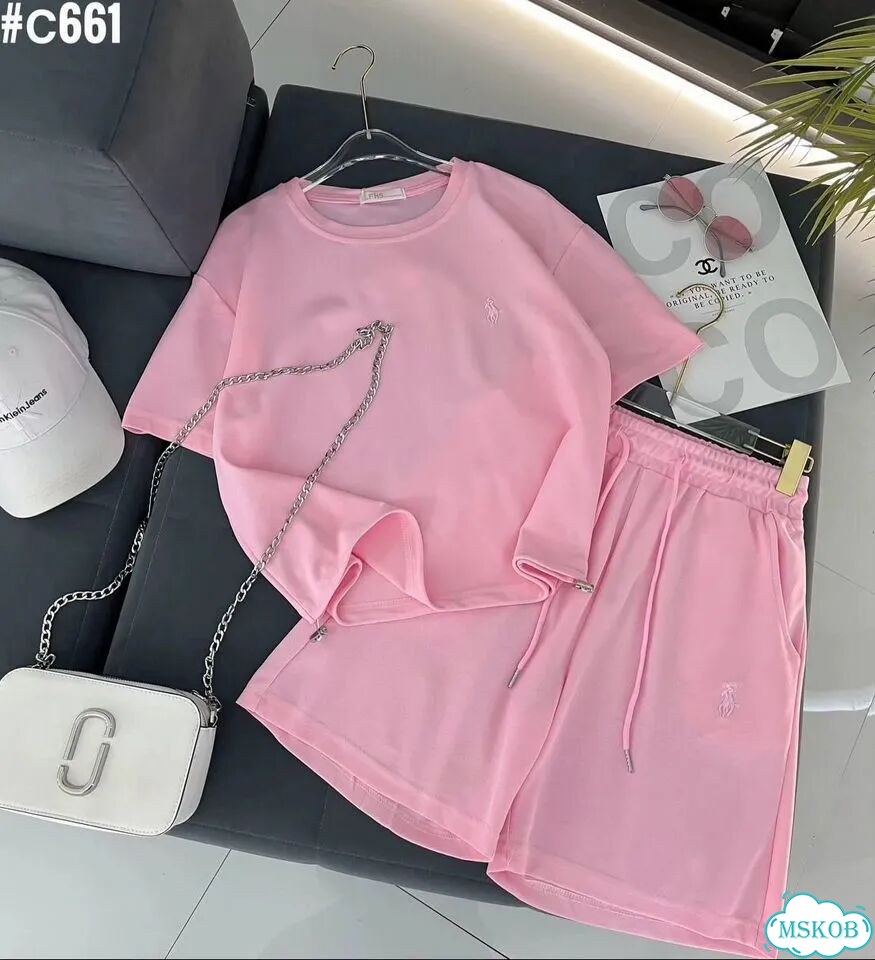 Костюм двойка polo с шортами фото 5