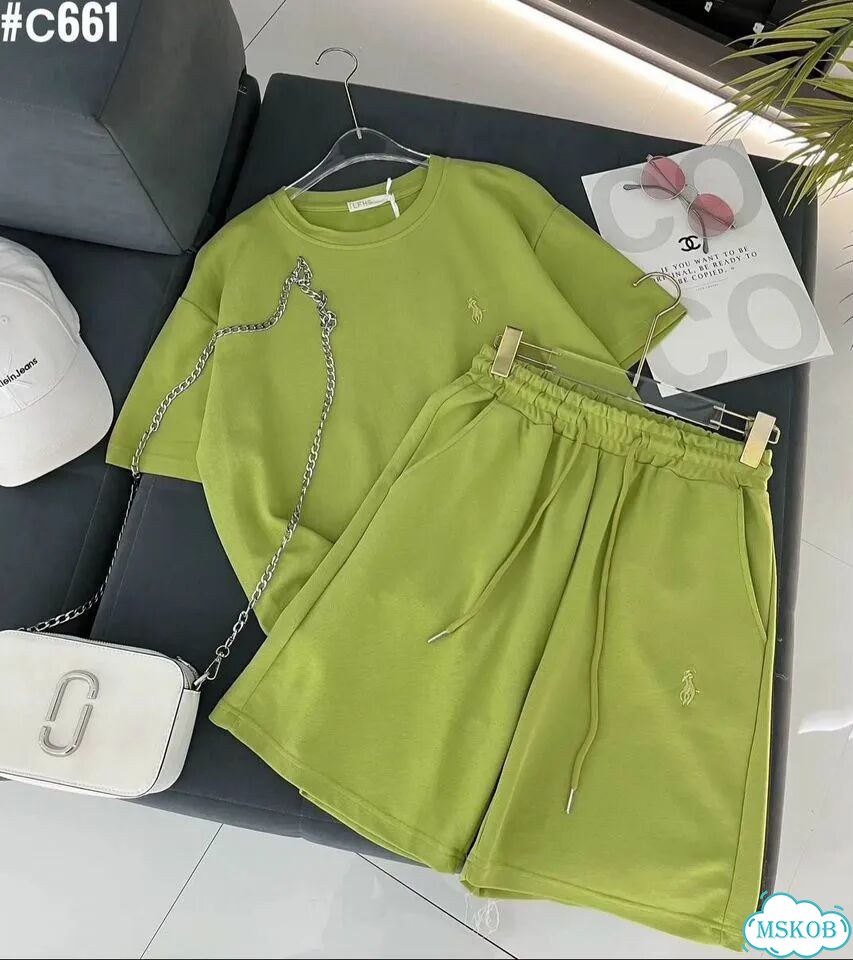 Костюм двойка polo с шортами фото 6