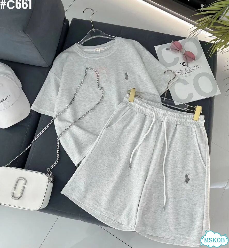 Костюм двойка polo с шортами фото 8