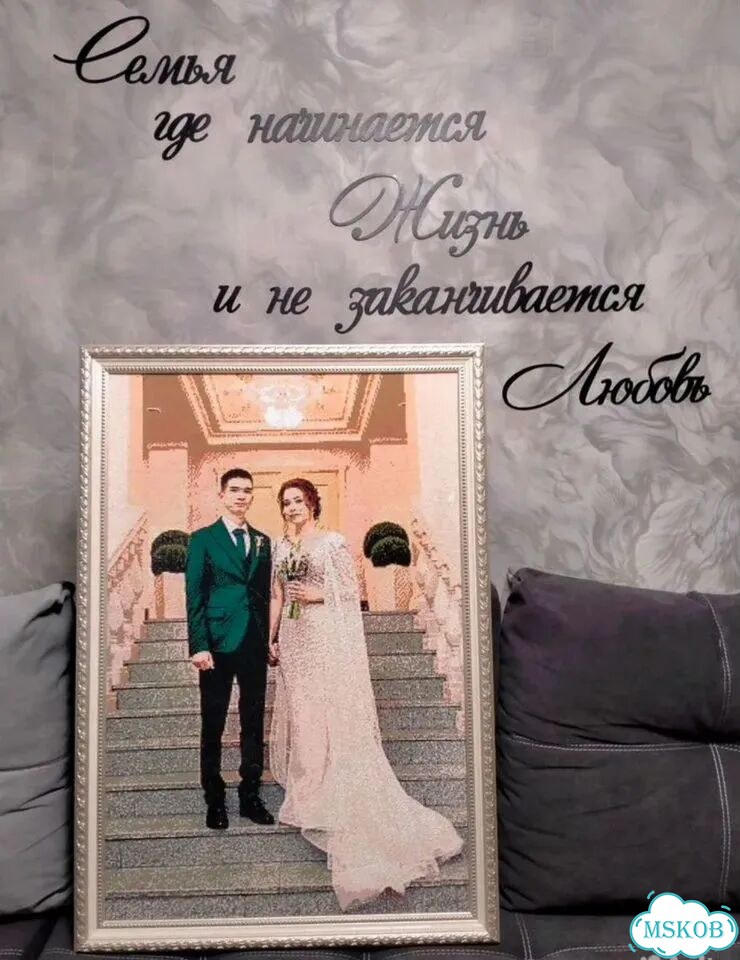 Алмазная мозаика по фотографии фото 4
