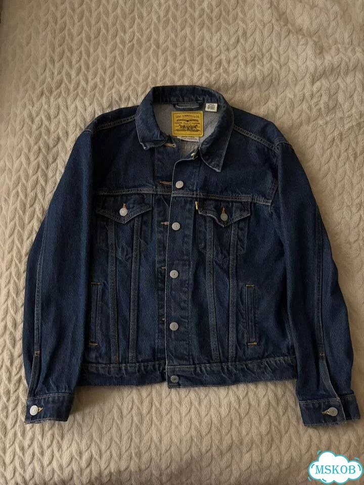 Джинсовая куртка женская levis фото 1