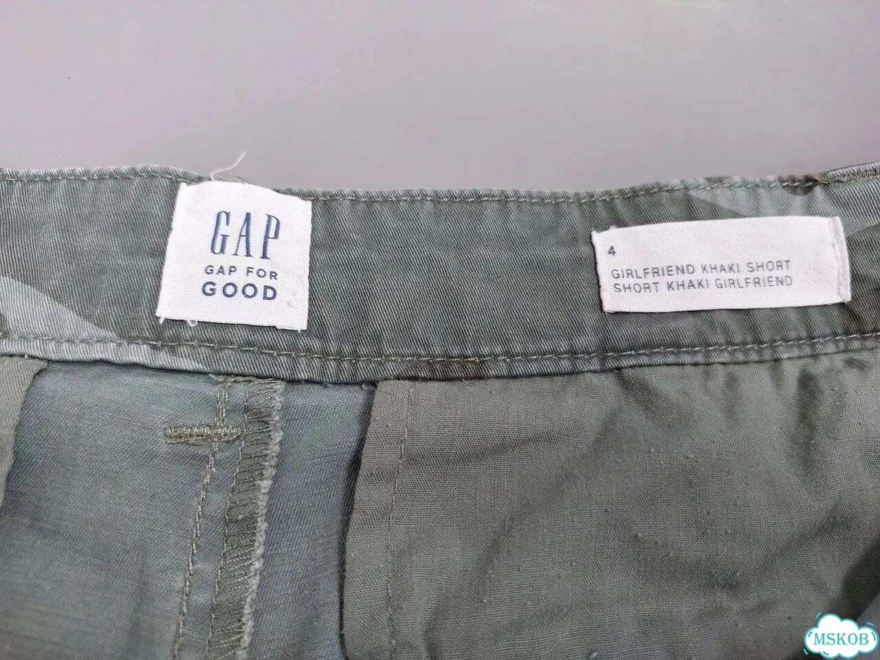 Шорты женские Gap, хаки милитари камуфляж 44-46 фото 4