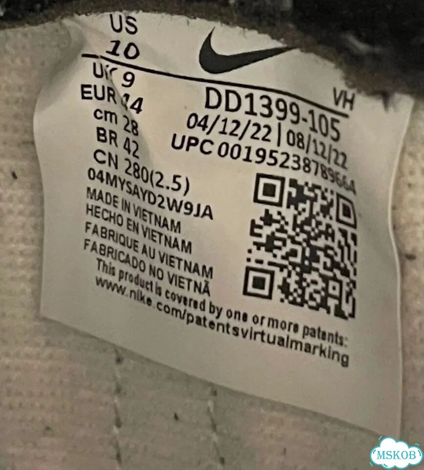 Nike Dunk High Retro Panda (Оригинал) фото 3