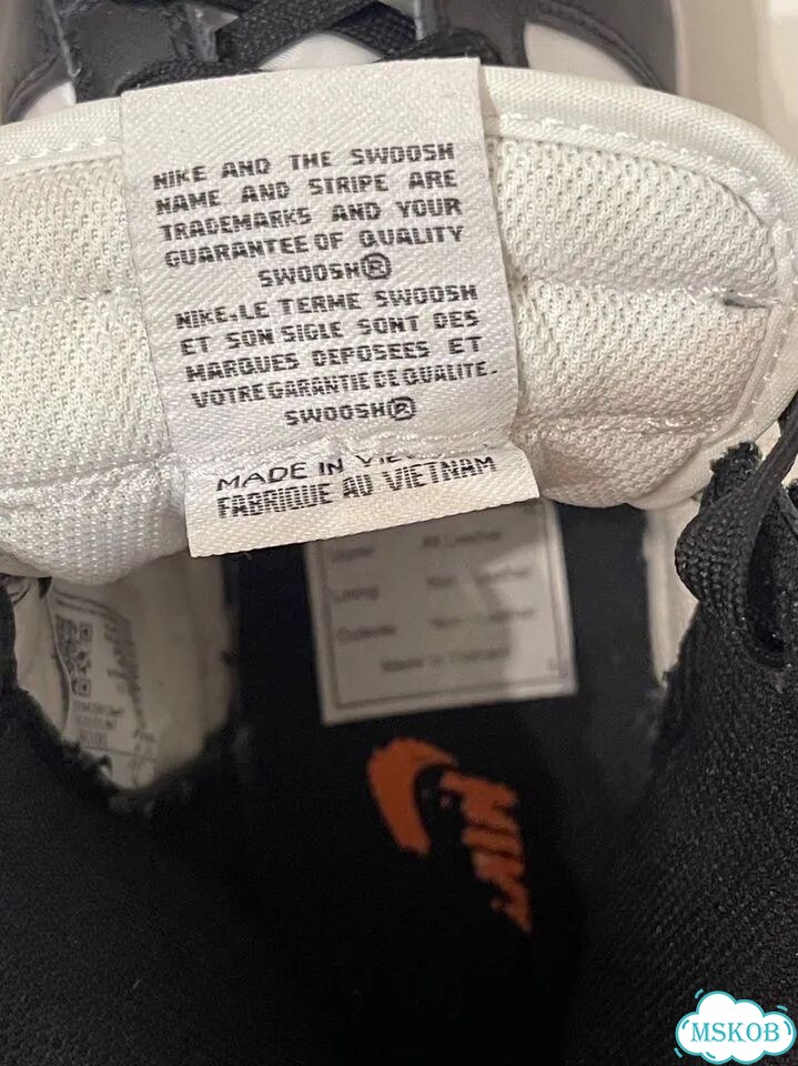 Nike Dunk High Retro Panda (Оригинал) фото 4