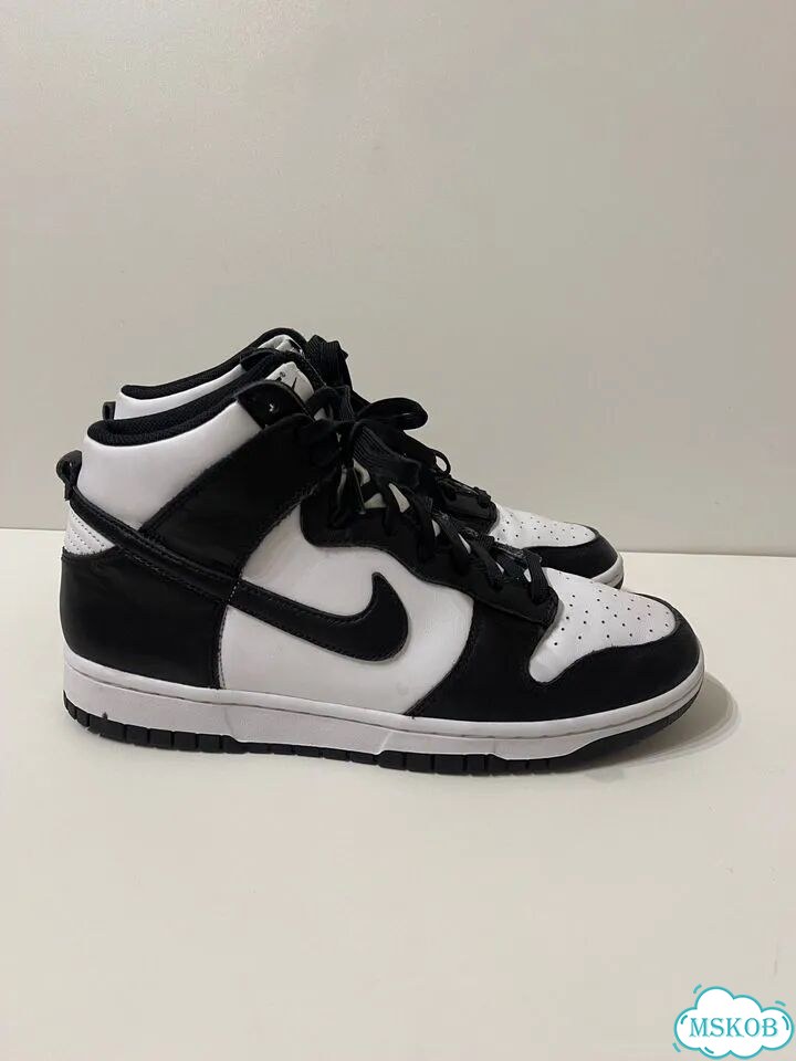 Nike Dunk High Retro Panda (Оригинал) фото 5