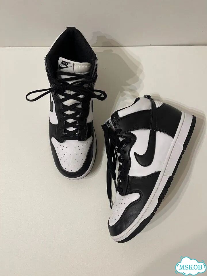 Nike Dunk High Retro Panda (Оригинал) фото 6