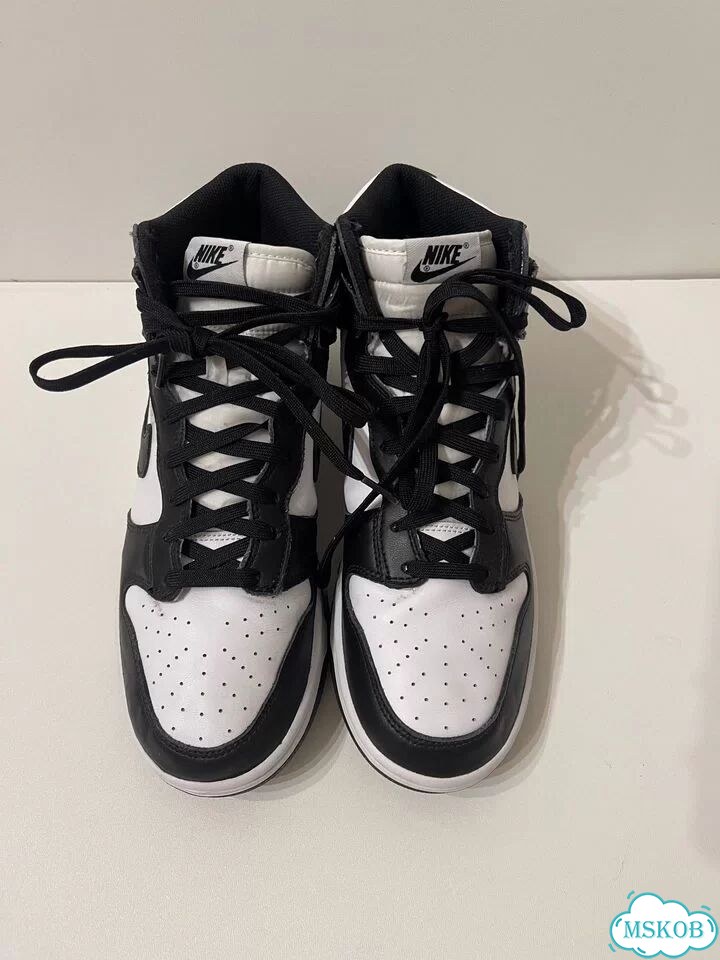 Nike Dunk High Retro Panda (Оригинал) фото 8