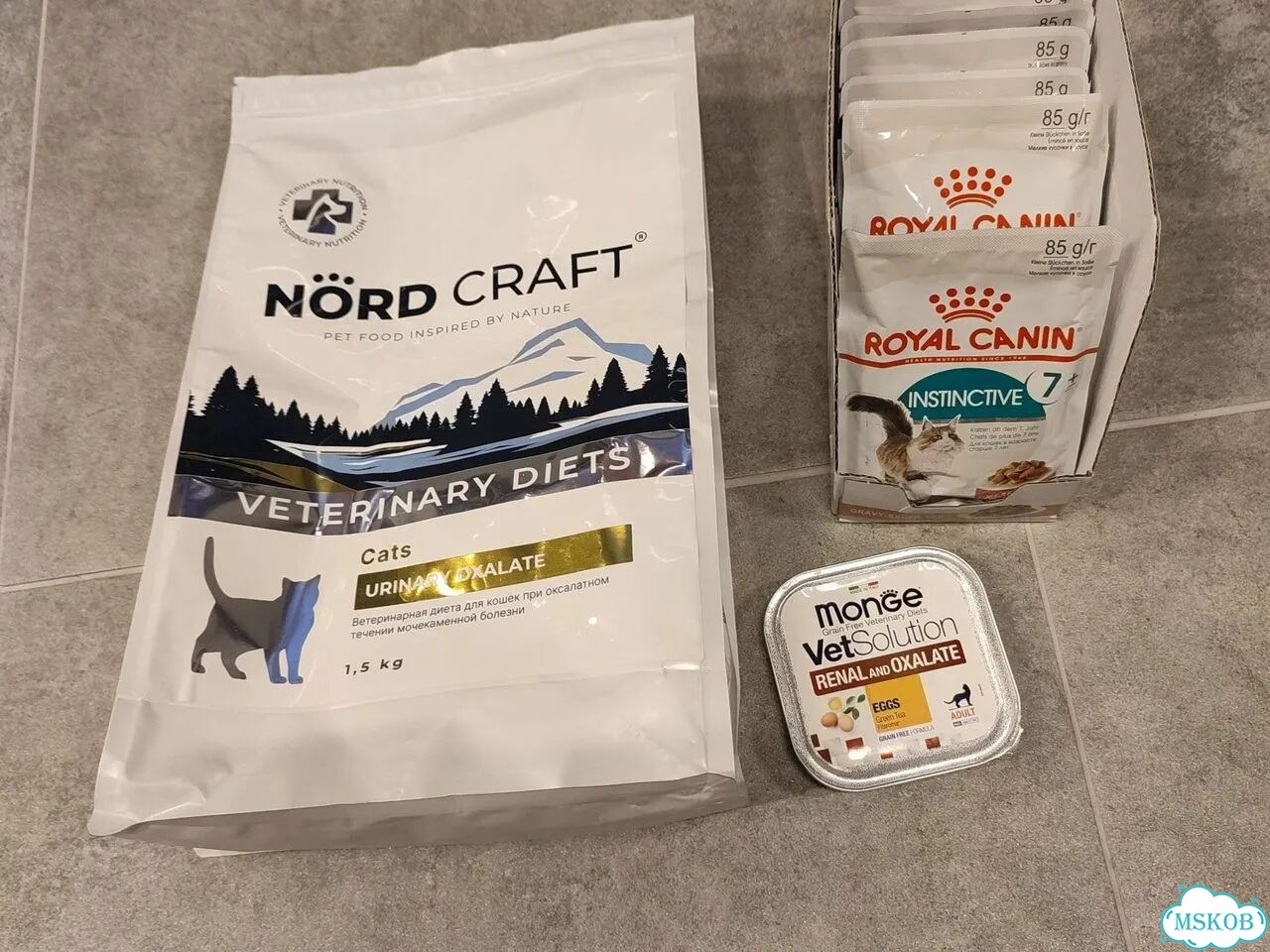 Корм для кошек royal canin 7+, nord craft oxalate фото 1