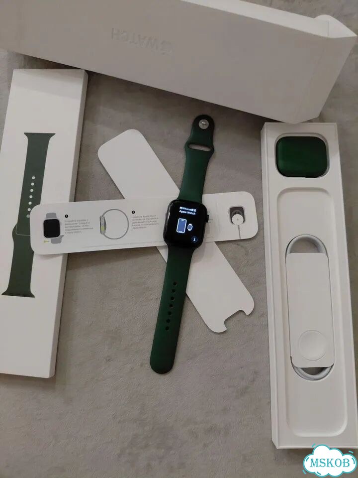 Часы apple watch 7 45 mm фото 1
