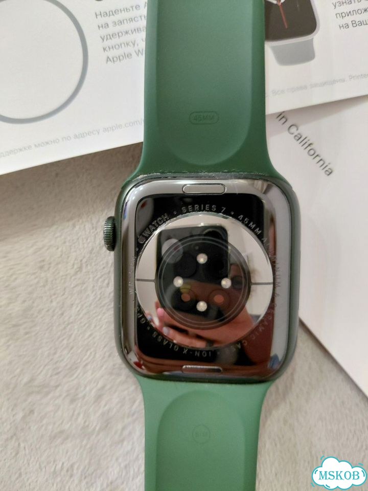 Часы apple watch 7 45 mm фото 4