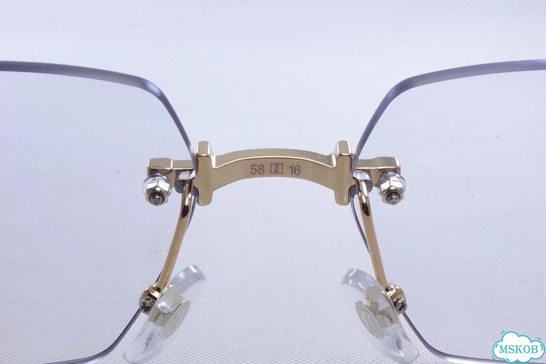 Оправа для очков Cartier Clash Gold фото 10
