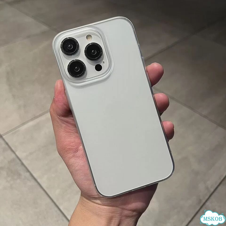 Матовый белый чехол для iPhone 14 Pro Max фото 5