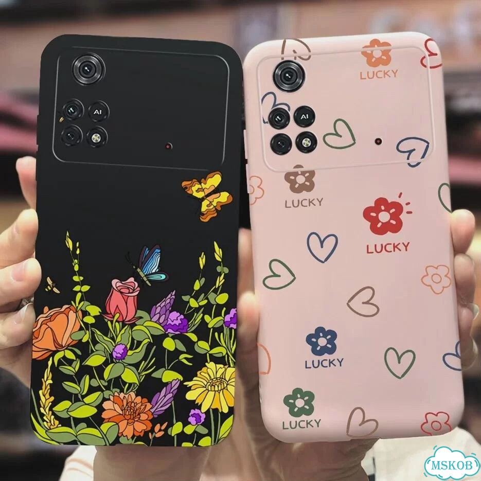 Чехол для телефона Xiaomi Poco M4 Pro 4G, новый модный чехол с рисунком, мягкий силиконовый чехол дл фото 4