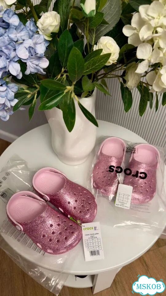 Crocs новые для девочек оригинал j2 фото 1