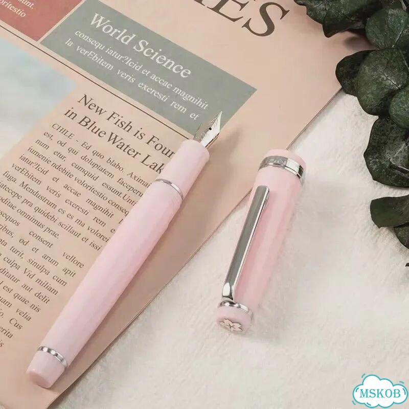 Перьевая ручка Jinhao Silver-Clip Light Blue, перо M фото 3