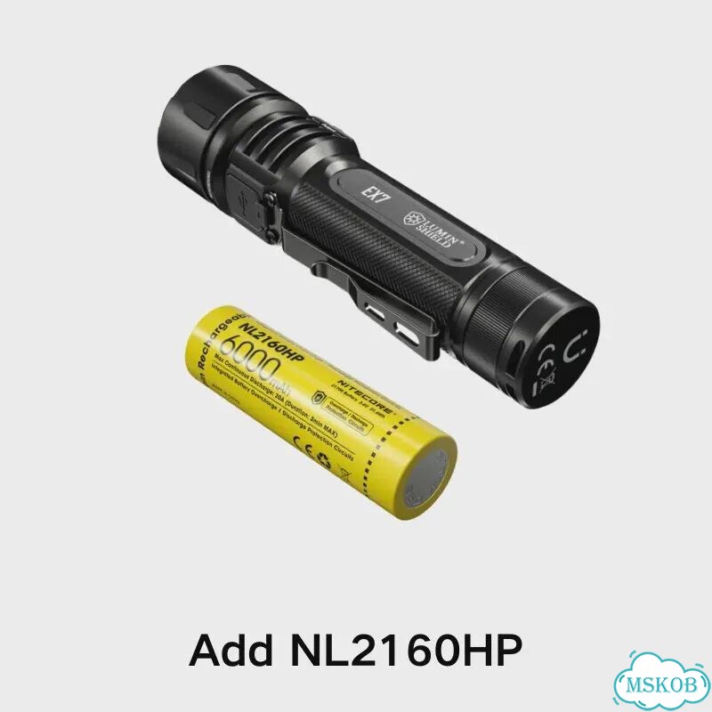 Nitecore EX7 6000 люмен фонарик фото 1