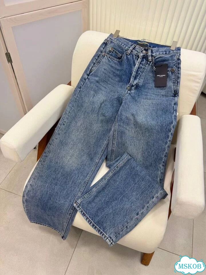 Джинсы Saint Laurent женские фото 1