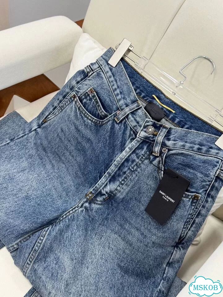 Джинсы Saint Laurent женские фото 3