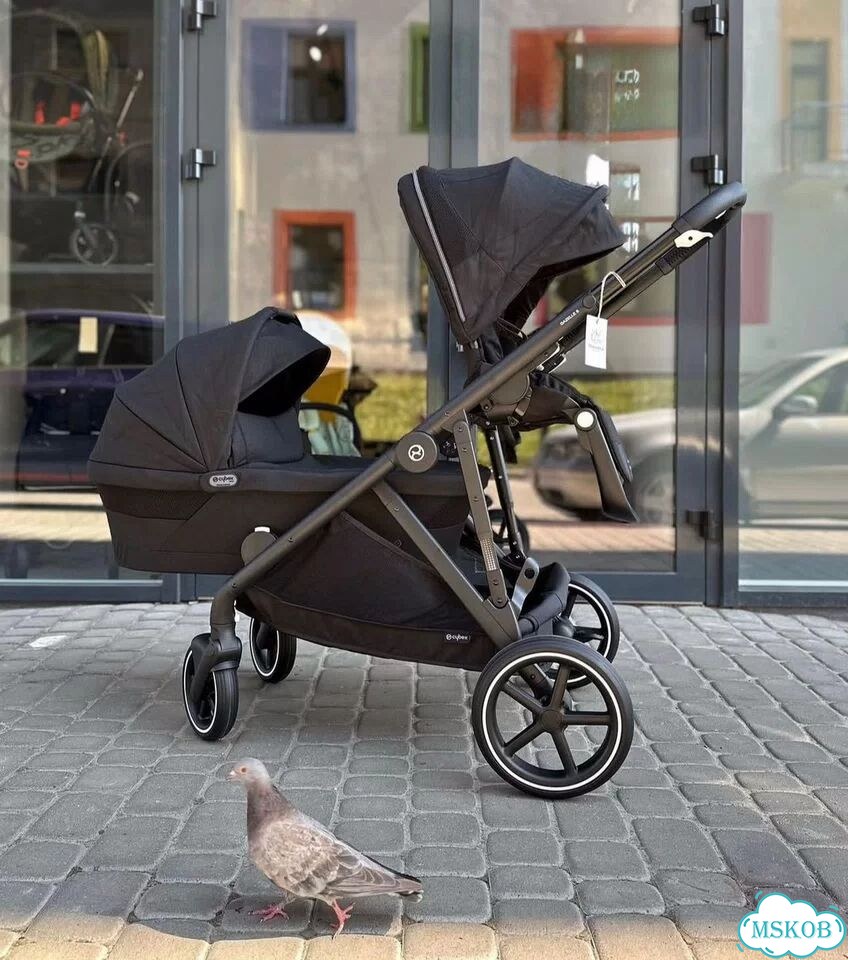 Коляска Cybex Gazelle S Moon black фото 1