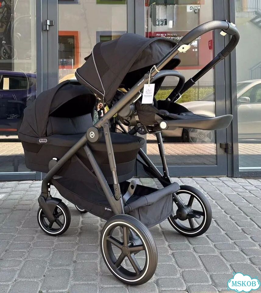 Коляска Cybex Gazelle S Moon black фото 2