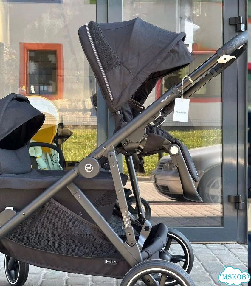Коляска Cybex Gazelle S Moon black фото 3