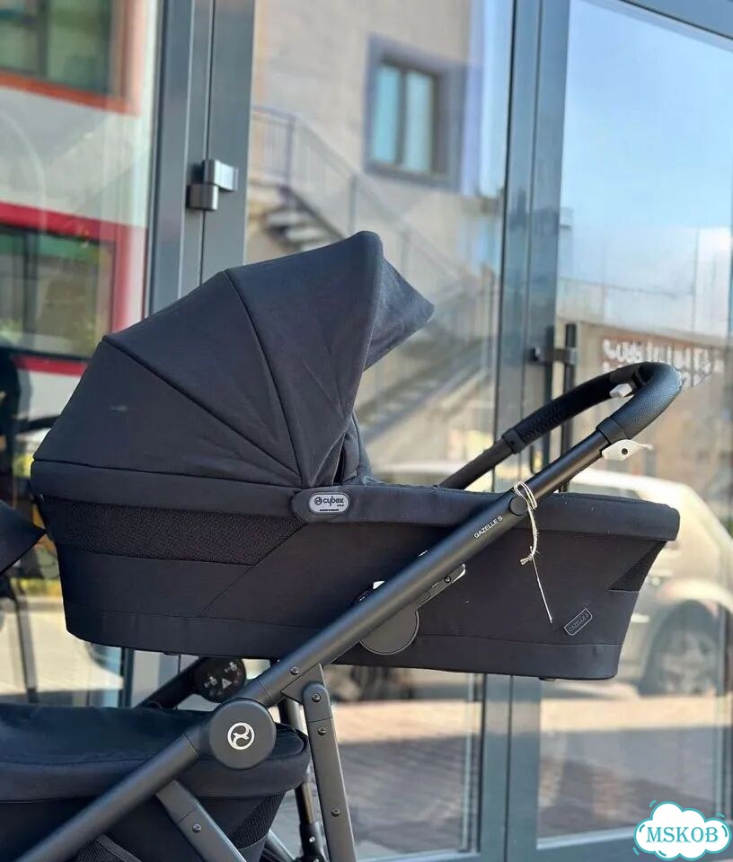 Коляска Cybex Gazelle S Moon black фото 4