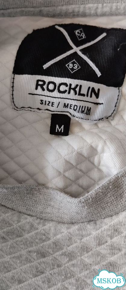 Свитшот Rocklin 46 мужской, ромбовидная стёжка фото 2