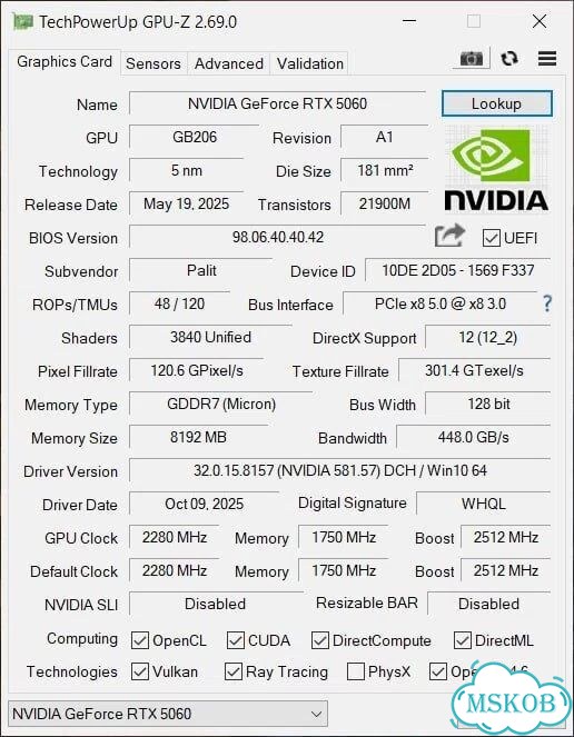 RTX 5060 8GB фото 9