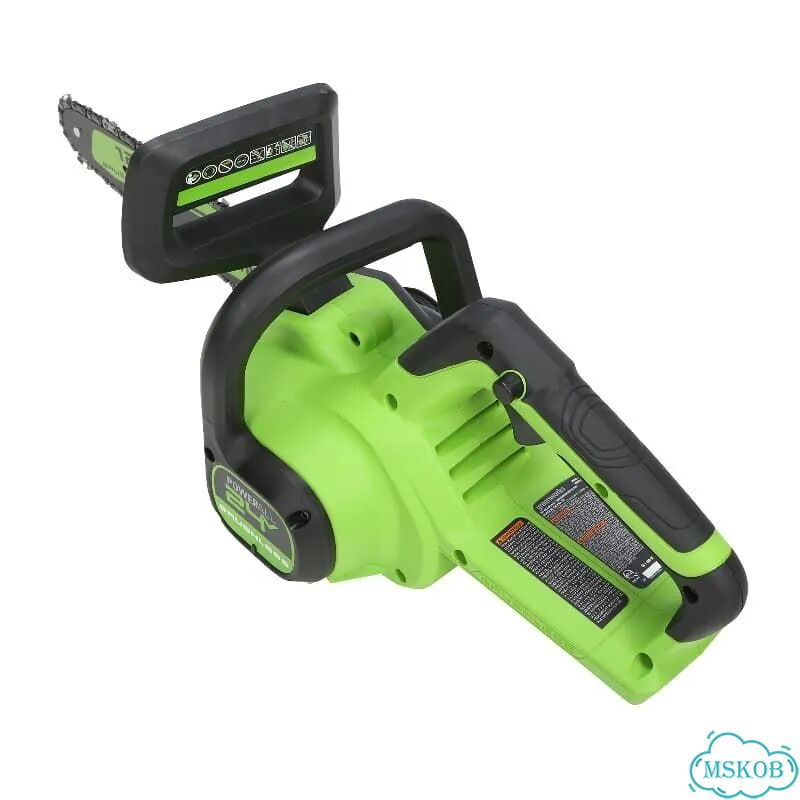 Цепная пила аккумуляторная Greenworks 24V, 30 см фото 5