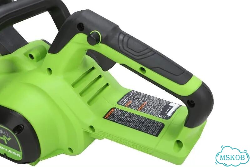 Цепная пила аккумуляторная Greenworks 24V, 30 см фото 6