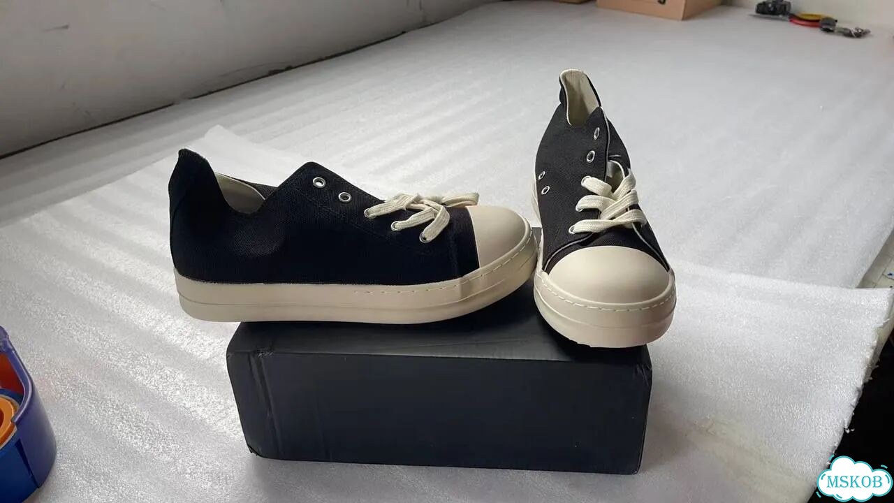 Кеды Rick Owens ramones low фото 1