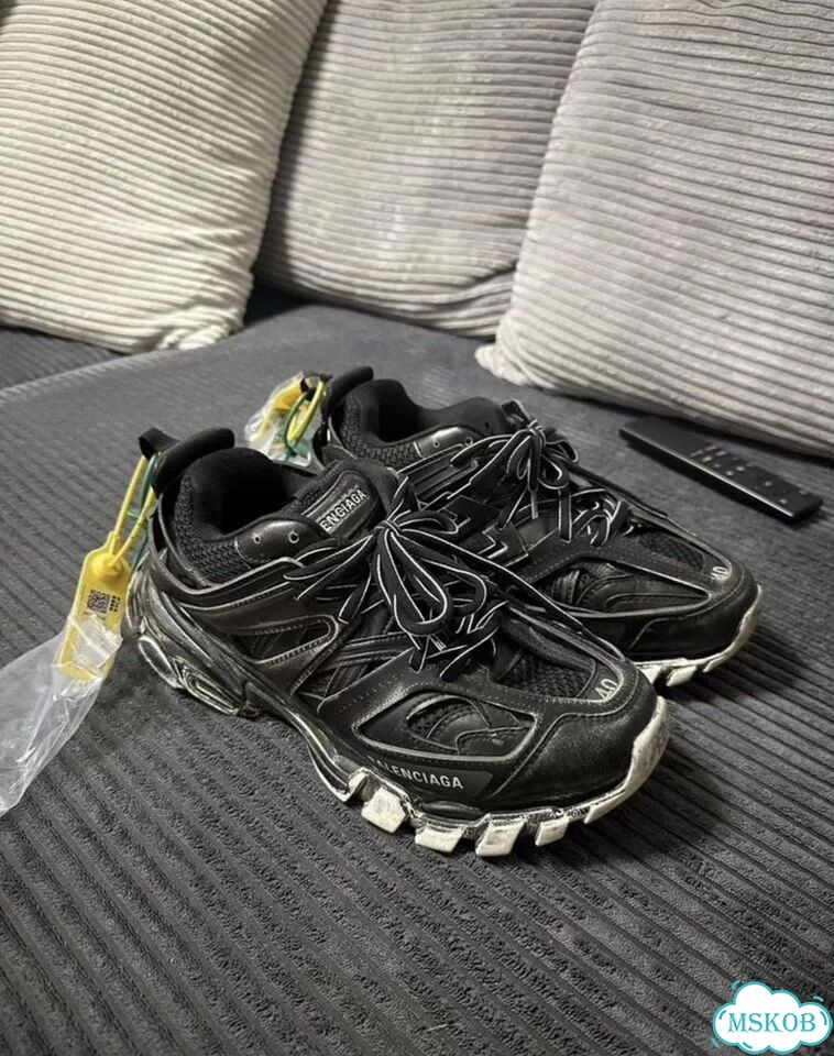 Balenciaga track faded black 40 фото 2