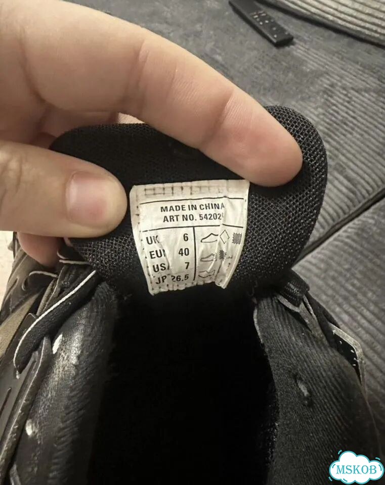 Balenciaga track faded black 40 фото 4