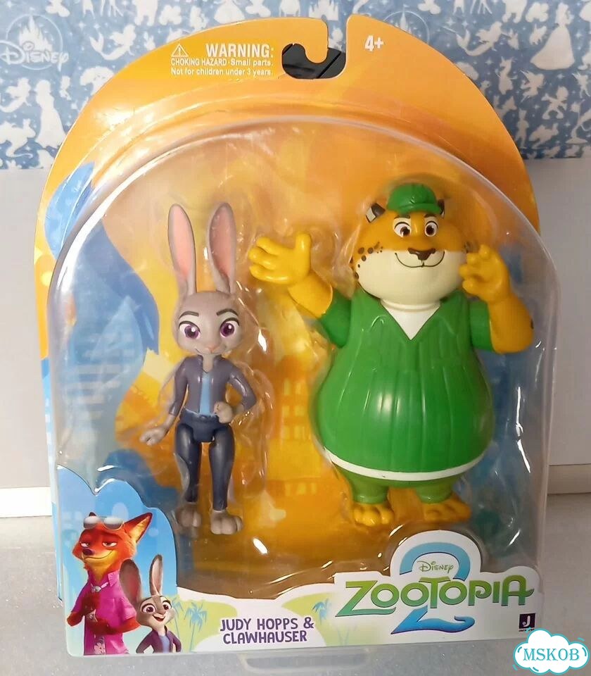 Нов фигурки м/ф Дисней Зверополис 2 Jazwares ориг фото 8