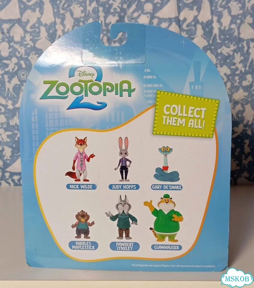 Нов фигурки м/ф Дисней Зверополис 2 Jazwares ориг фото 9