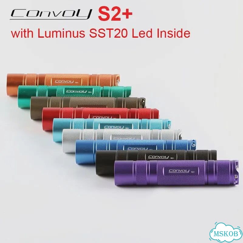 Фонарик convoy S2 Plus Luminus SST20 фото 1