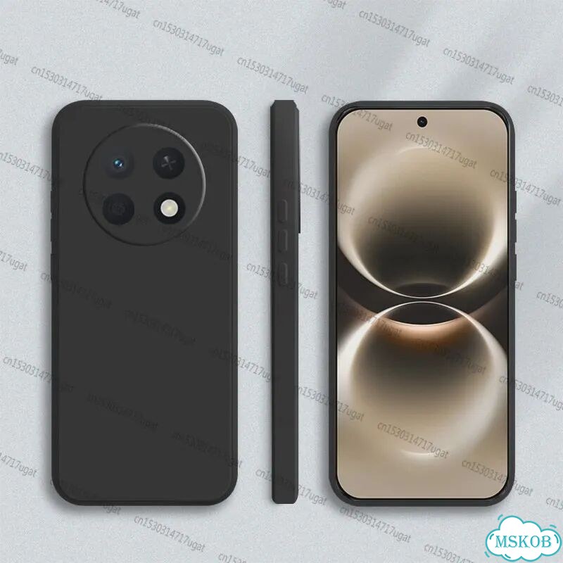 Чехол для Huawei Nova 15 Max, оригинальный чехол из жидкого Темно-синий, Blue, Huawei Nova 15 Pro фото 2